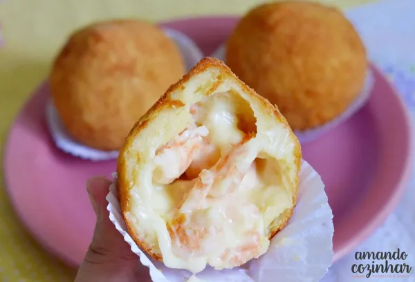 Coxinha temperada